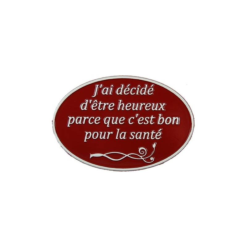 Plaque Humoristique Cita 2 En Aluminium Personnalisable Faites Main De Fonderie Deco Made In France