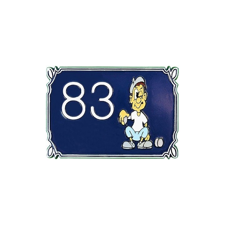 Numéro de maison – modèle 1