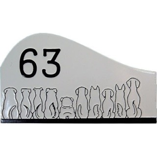 Numéro de maison – modèle 1