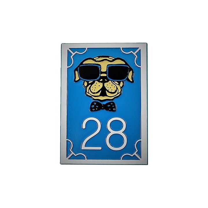 Numéro de maison – modèle 1