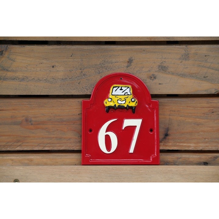 Numéro de maison – modèle NUM1