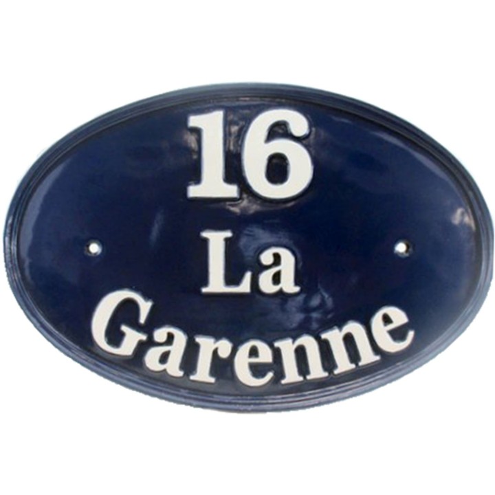 Plaques personnalisées – modèle NOM1