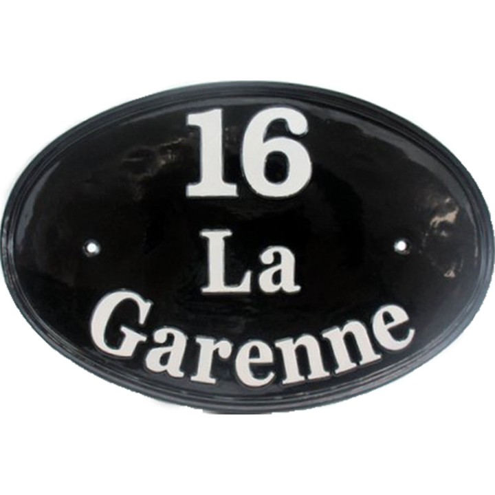 Plaques personnalisées – modèle NOM1