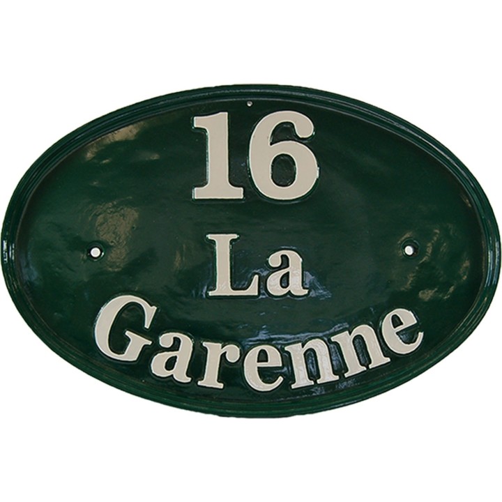 Numéro de maison – modèle NOM1