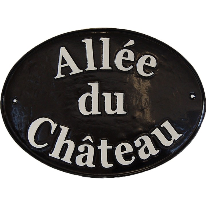 Plaque  de Maison – Modèle NOM2