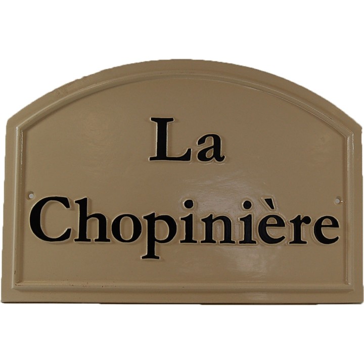 Plaque  de Maison – Modèle NOM3