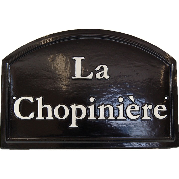 Plaque  de Maison – Modèle NOM3