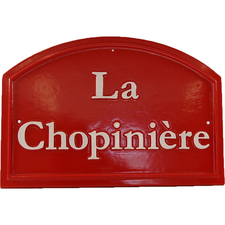 Plaque  de Maison – Modèle NOM3