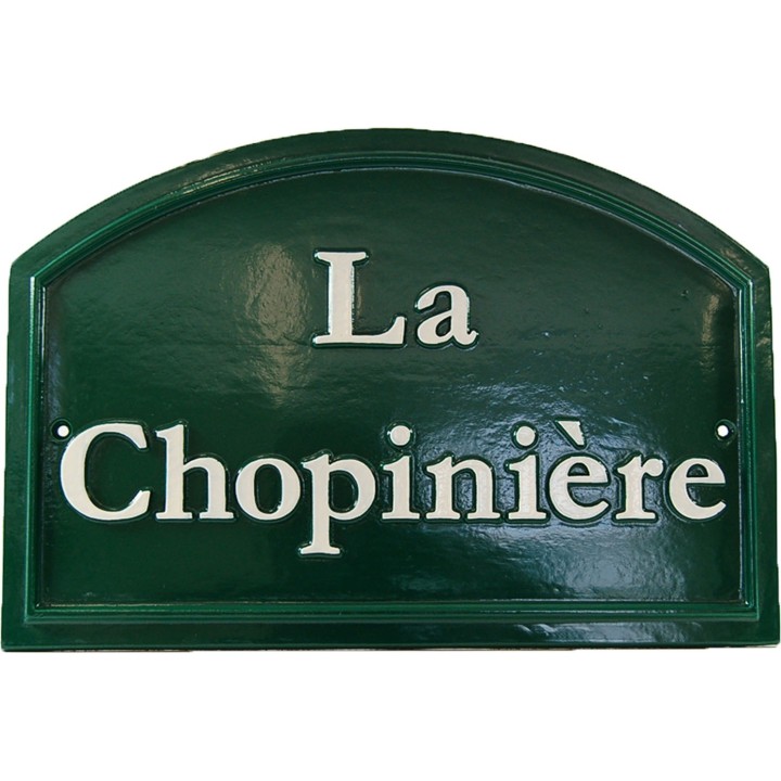 Plaque  de Maison – Modèle NOM3