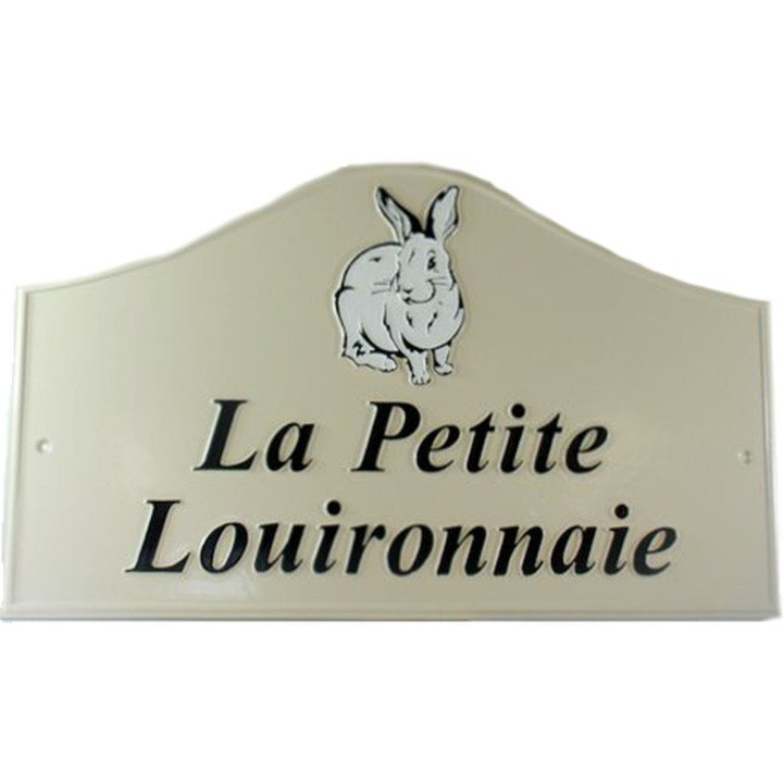 Plaque  de Maison – Modèle NOM4