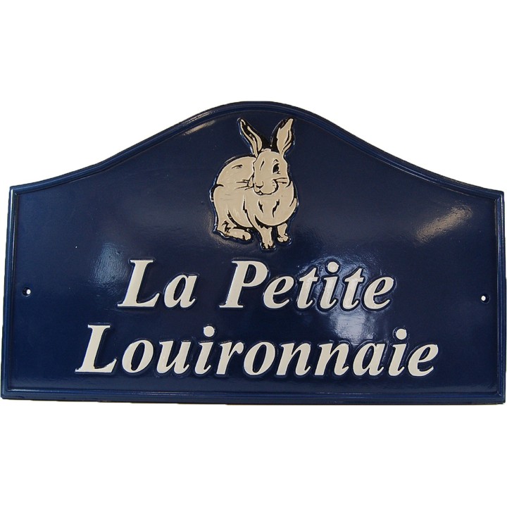 Plaque  de Maison – Modèle NOM4