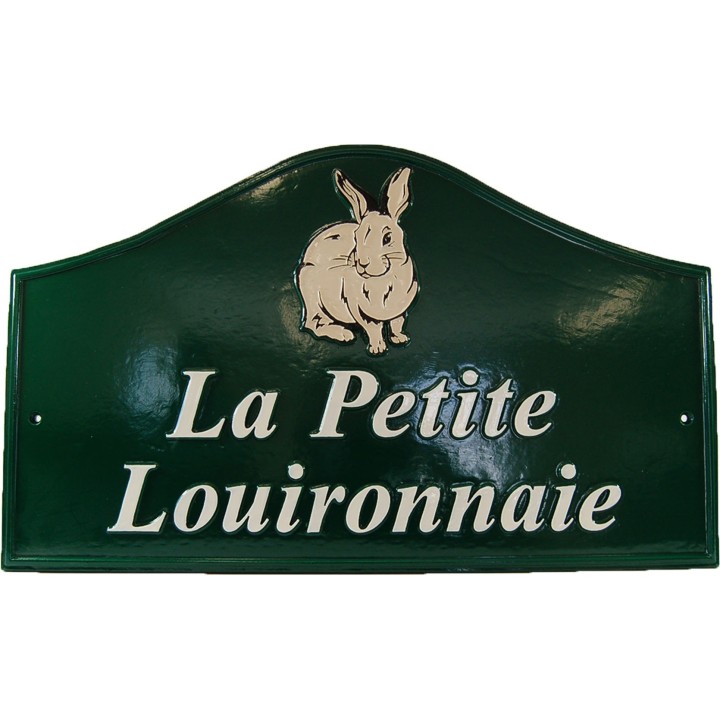 Plaque  de Maison – Modèle NOM4