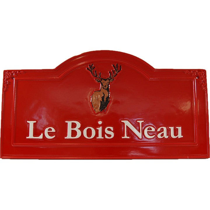 Plaque  de Maison – Modèle NOM5