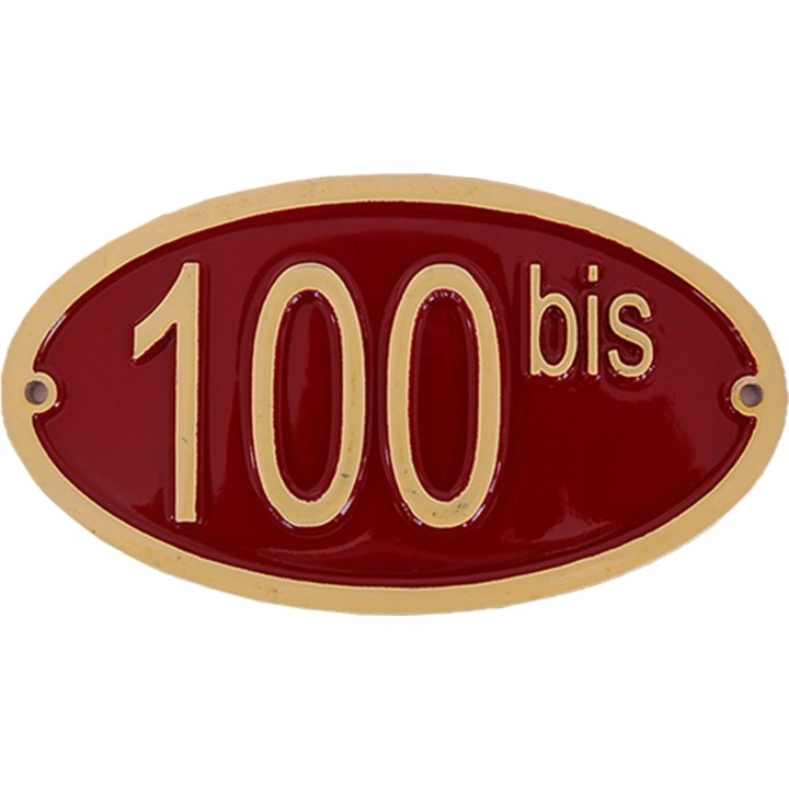 Numéro de maison – modèle NUM6